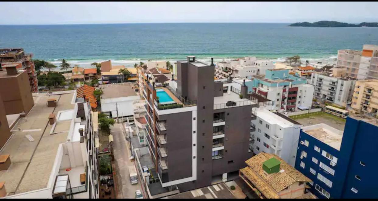 Departamento Con Vista Al Mar En Villa Francione 506 Bombinhas Esterno foto