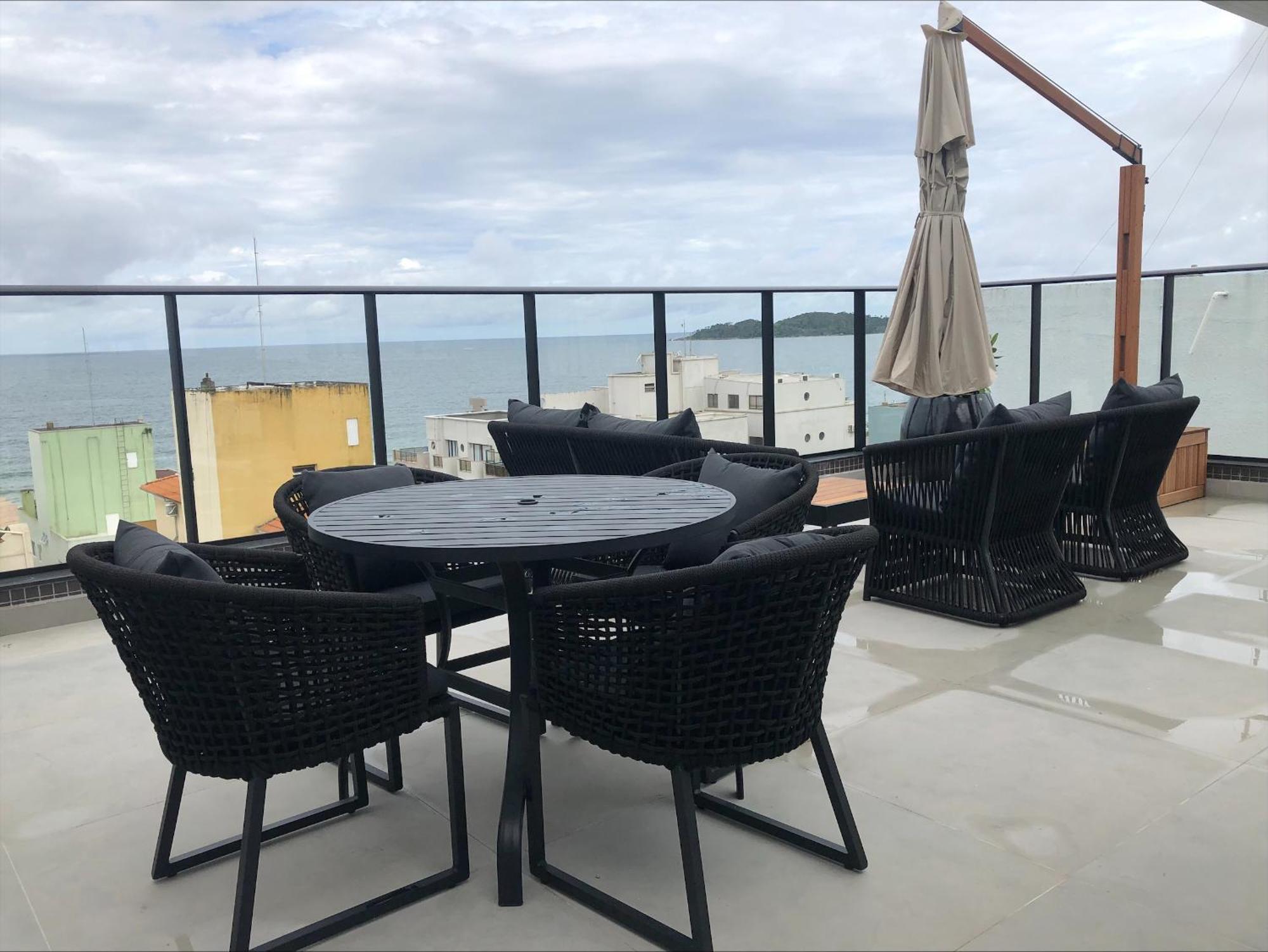Departamento Con Vista Al Mar En Villa Francione 506 Bombinhas Esterno foto